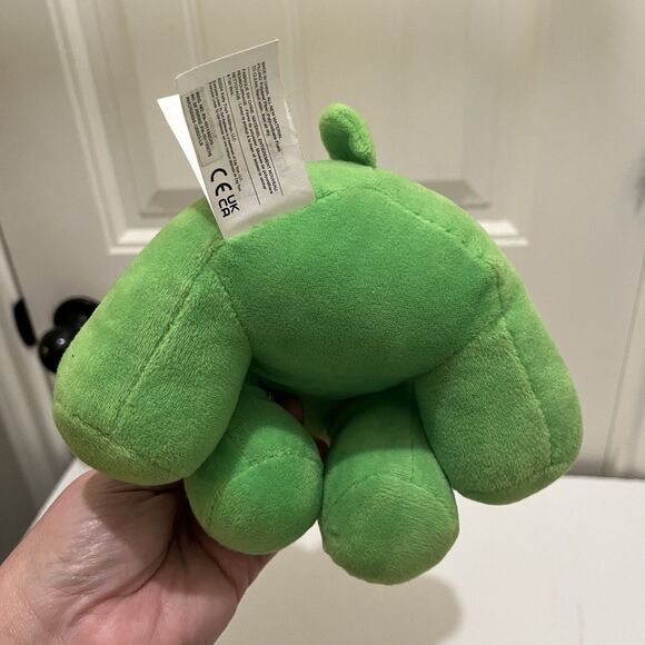 Applause Jazwares Yellow Green Sunflower Flower Plush 9" Smile Face Stuffed Toy - Picture 7 of 9